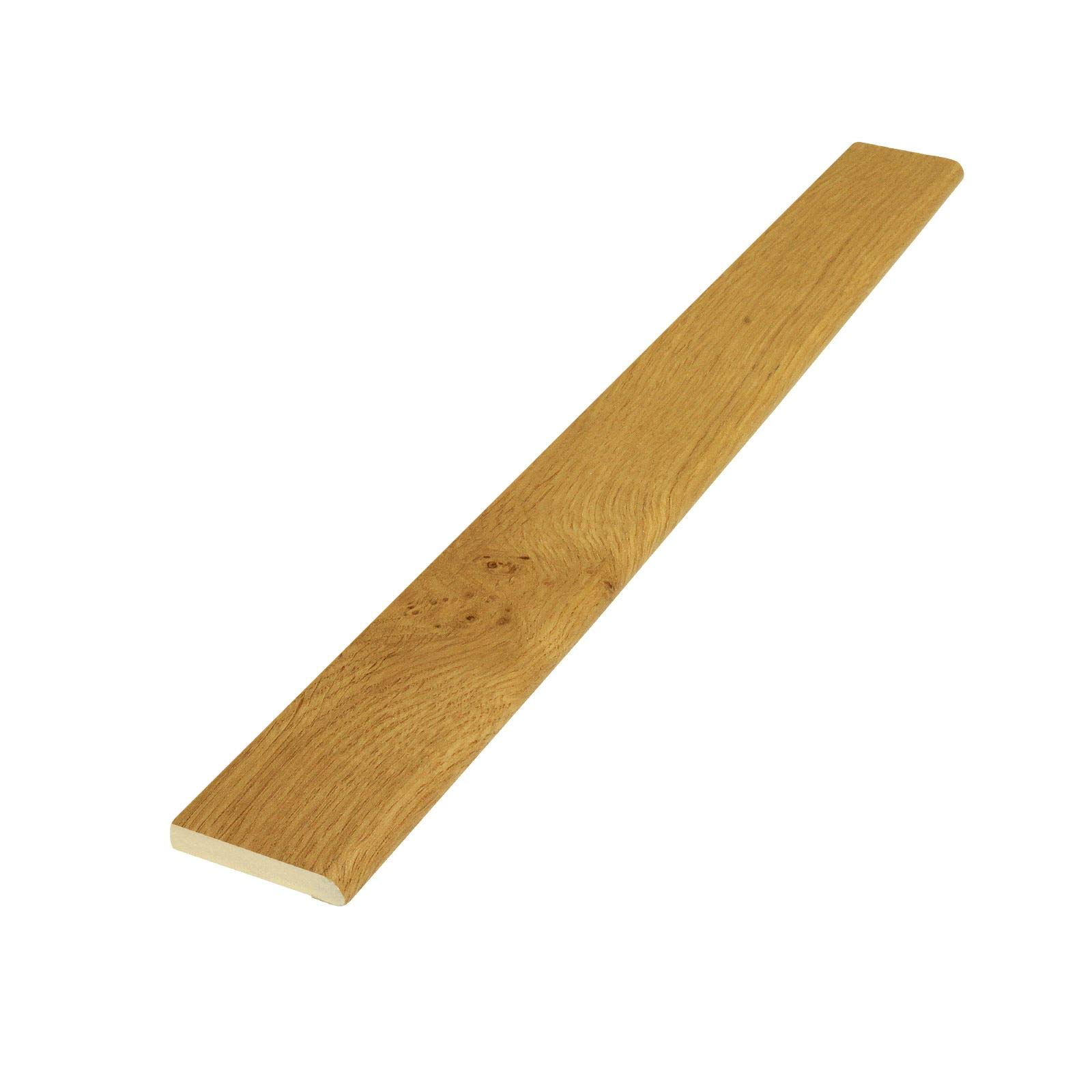 Pencil Round Architrave uPVC Plastic Finishing Trim Moulding (2.5m) - 45mm, Irish Oak