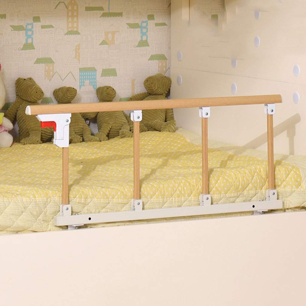 Barandilla Lateral para Cama de Ancianos Redwood Barandilla Individual para Cama Barandillas para Cama Infantil Barandilla Plegable para Cama Barandilla Lateral de Seguridad para a