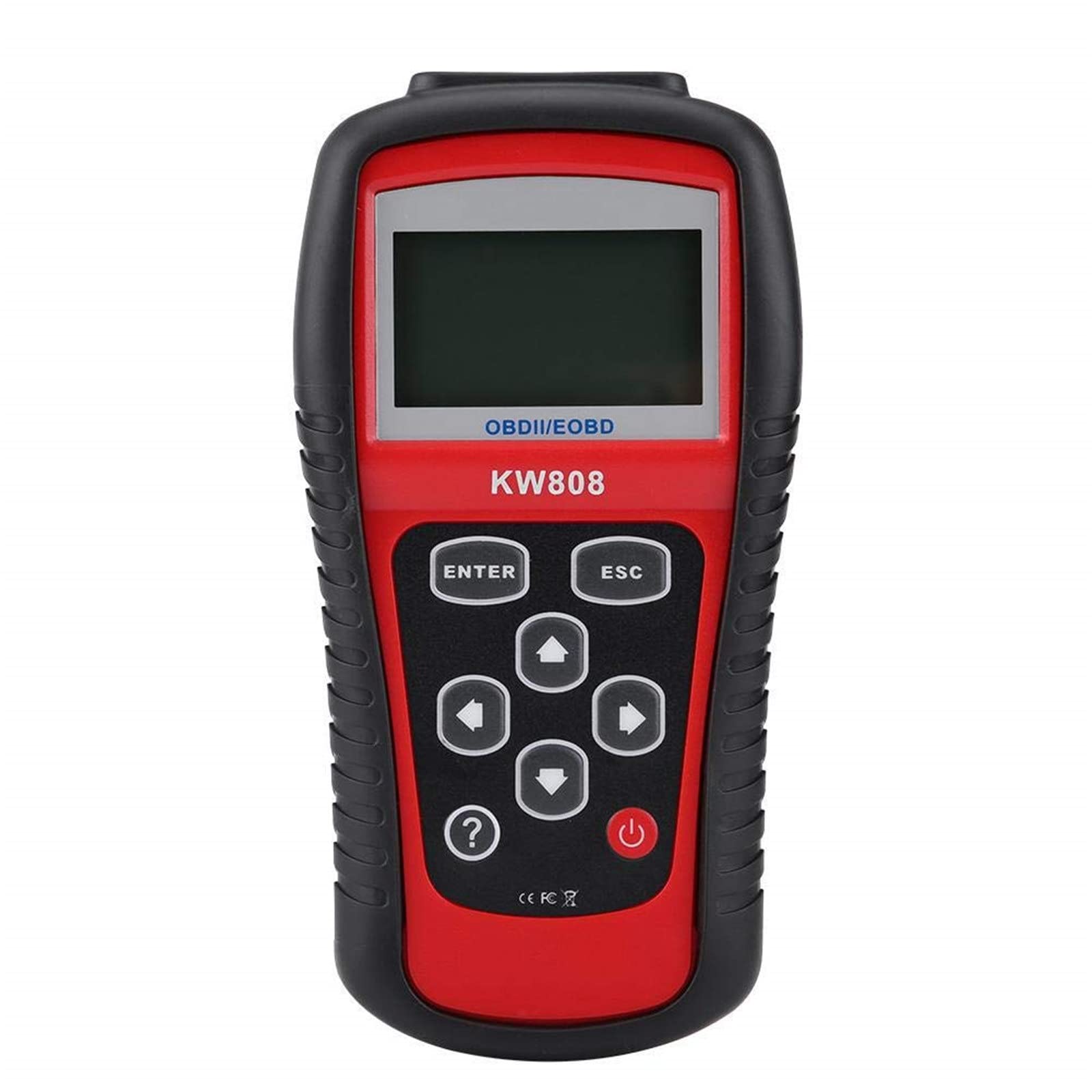 Escáner OBD2 KW808 apaga la luz de fallo del coche tras leer códigos de motor