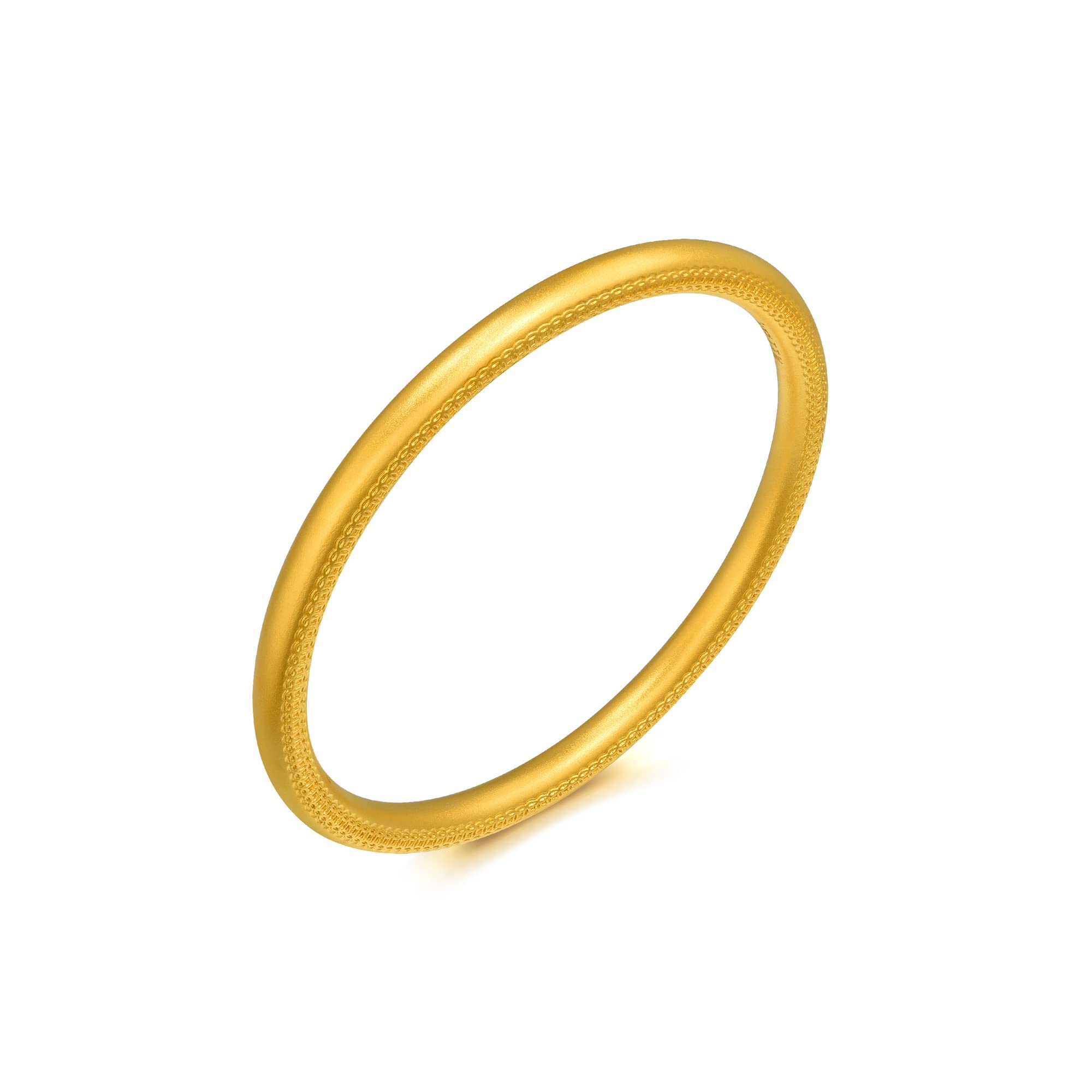 CHOW SANG SANG Cultural Blessings 999 9 24K Solid Gold Price-by-Weight Gold Polished Finished with Ancient Chinese Coin