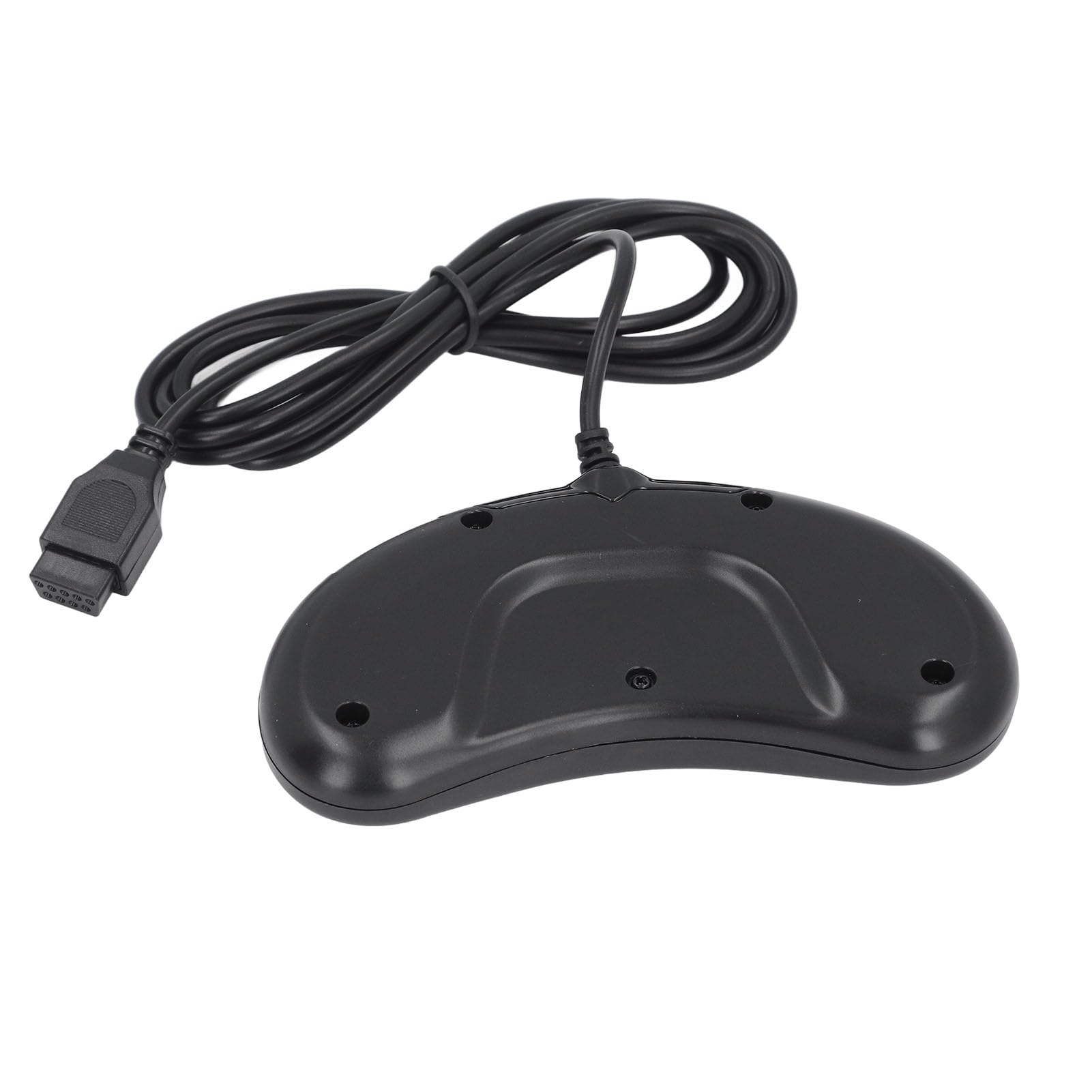 16-bitowy Kontroler Gier, Funkcja TurboBoost, Ergonomiczna Konstrukcja, Gamepad do Konsoli do Gier z 9-pinowym Złączem, Klasyczny Wygląd