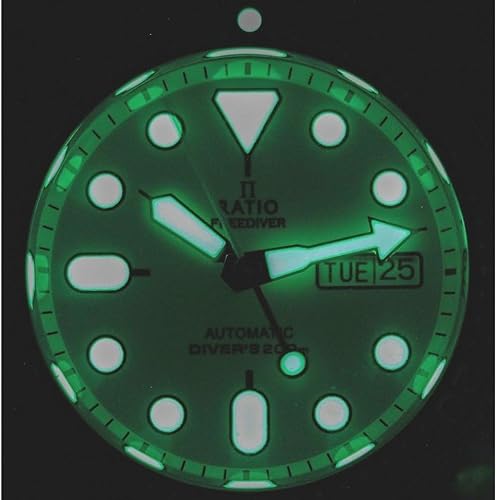Miniatura 5 de RATIO FreeDiver Dive Watch Sapphire Crystal Automatic Diver Watch 200M Water Resistant Diving Watch for Men