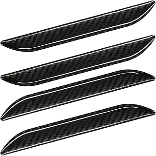 4PCS Car Door Handle Scratch Protectors, Carbon Fiber Anti-Scratch Car Door Handle Protective Film, Universal Self-Adhesive Auto Paint Guard Accessories for Cars, SUVs, Trucks (Ordinary)