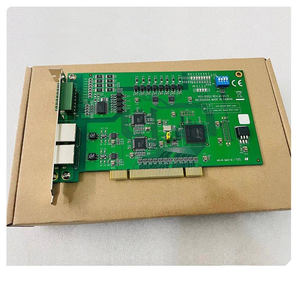 PCI-1202U REV.A1 01-5 for 2-Port RS-485 Master Station Card Data Acquisition Card