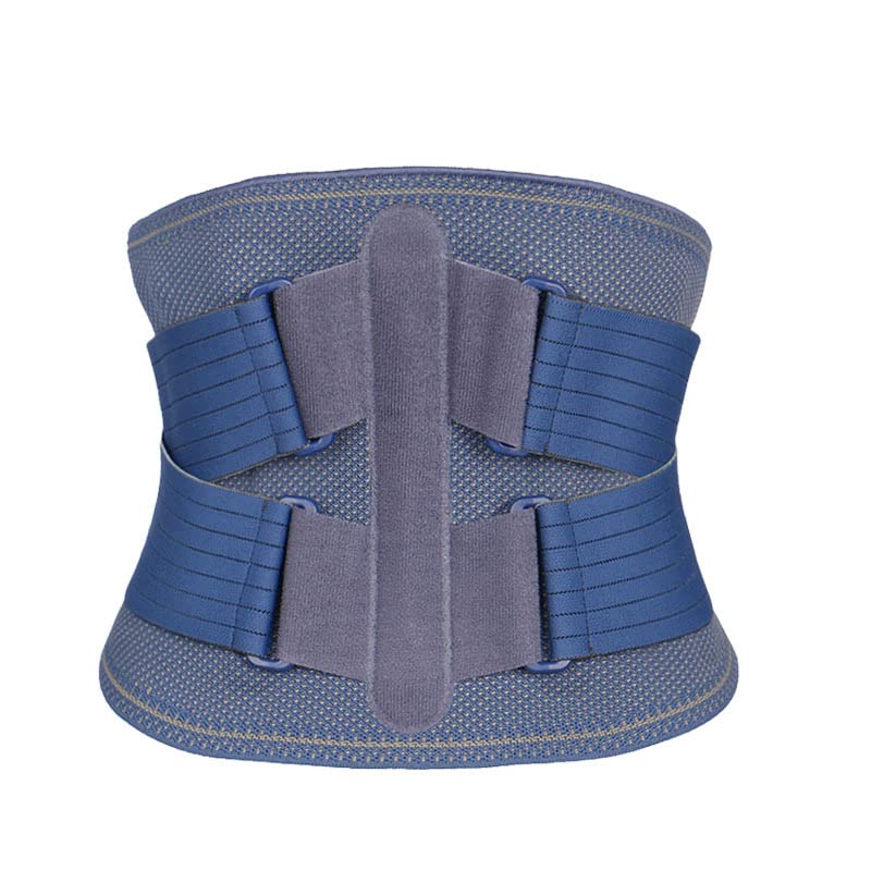 Faja lumbar ajustable para apoyo y alivio de dolor de espalda miniatura 2