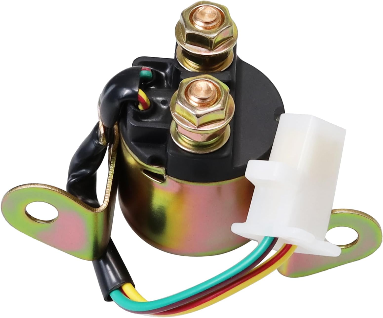 LOCOPOW Starter Solenoid Relay Compatible with Suzuki Intruder 800 750 600 GSX250 GSX750 DR125 DR200 VS800 GS1100 VX800 GN250 DF200 GR650 GV1400 TU250 OEM# 31800-15501