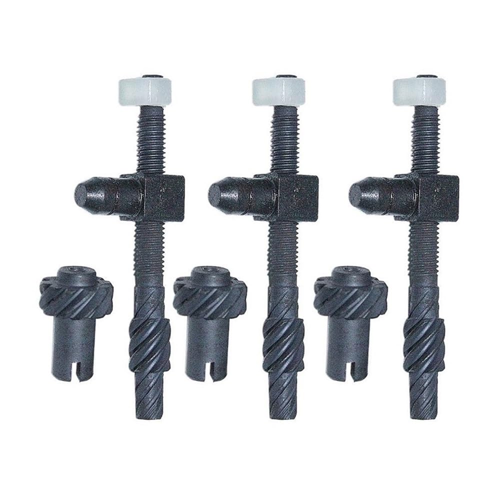 Juego de 3 Tornillos tensores de Ajustador de Cadena Aptos for Herramienta de Repuesto de Motosierra 455 460