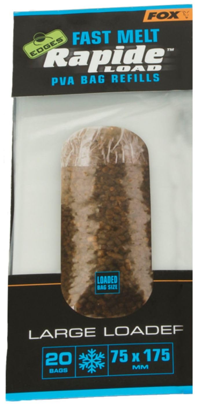 Fox Edges Rapide Fast Melt PVA Bags: 75 x 175mm