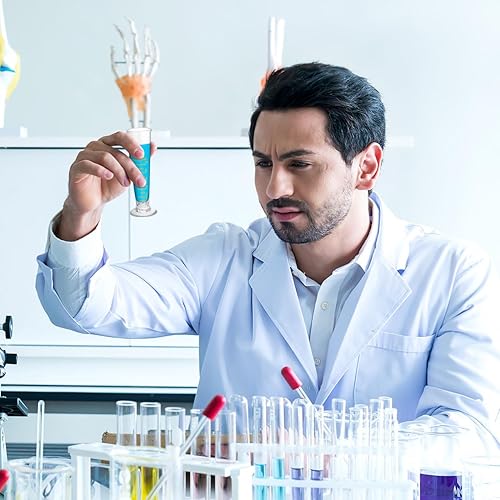 Miniatura 4 de Baluue Taza de medición graduada de laboratorio de 0.3 fl oz con pico de boca ancha vaso de precipitados cónico dispensador de líquido cilindro de