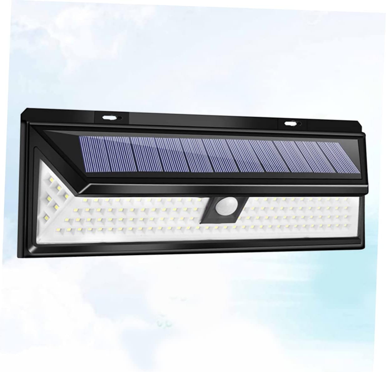 Uonlytech 2pcs 118 Outdoor Solar Lights Outdoor Sconce Lights Outside Solar Lantern Wall Sconces Garage Sconces Solar Lamps Safety Light Human Sensor Front Door