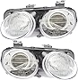 For Acura Integra Headlights Lamps Set 1998 1999 2000 2001 Halogen Driver and Passenger Side