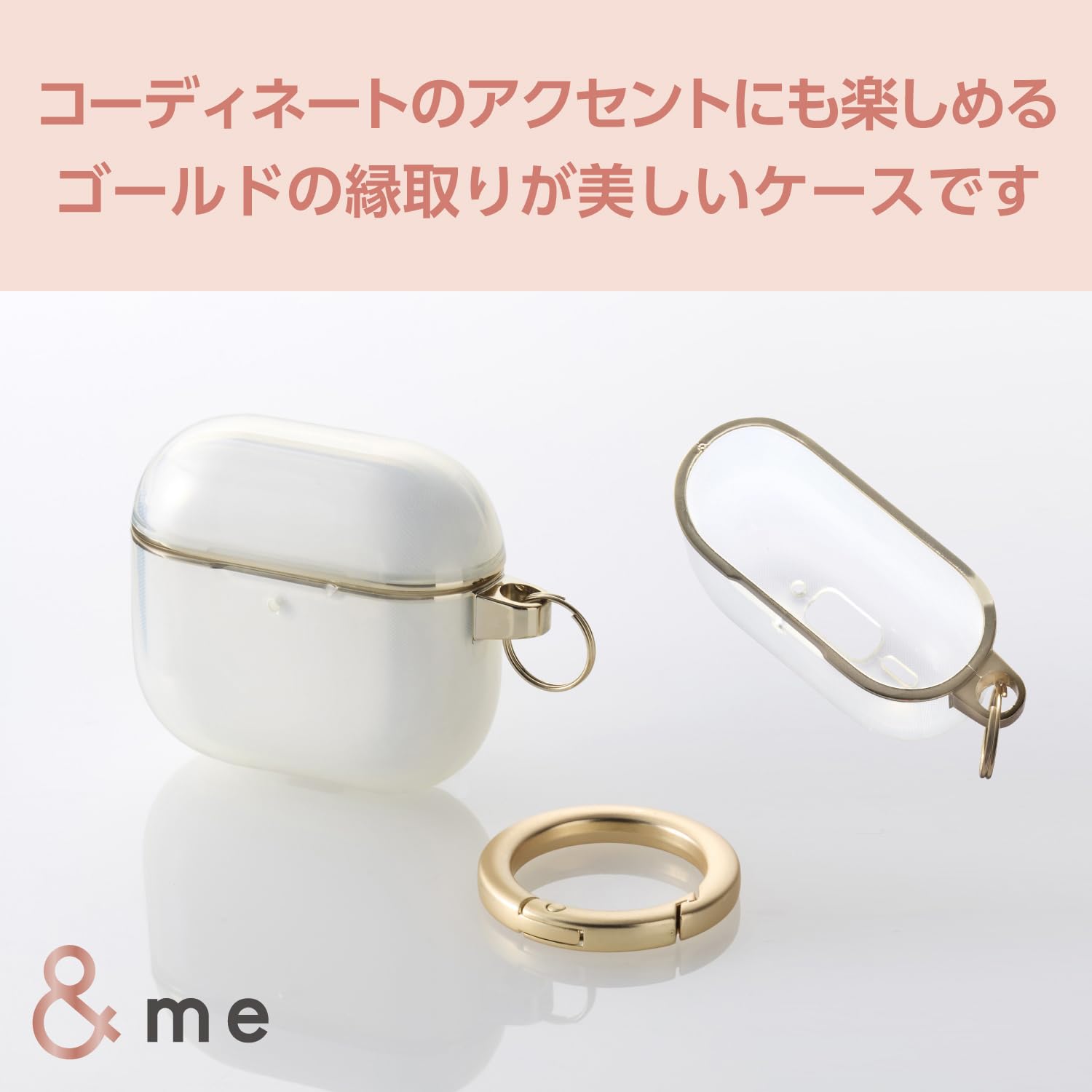 Amazon | エレコム AirPods ケース 第4世代 アクティブノイズキャンセ