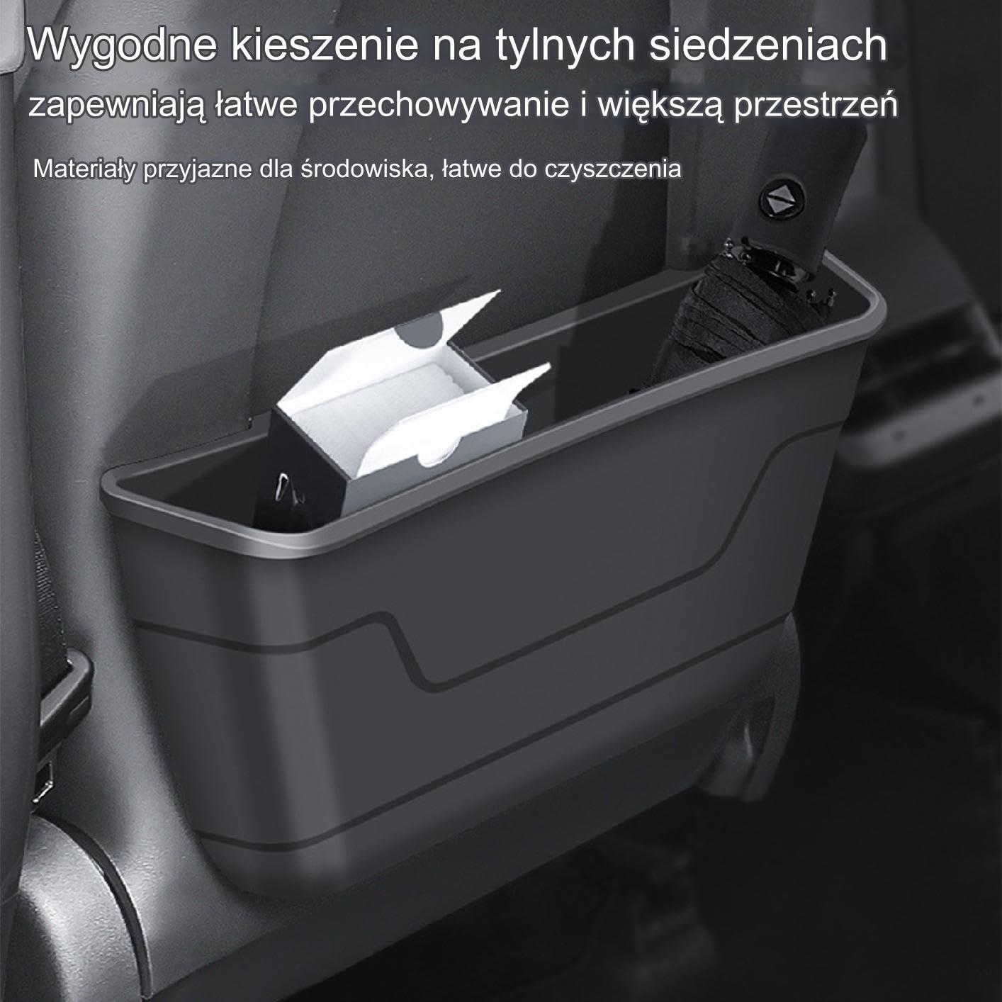 Organizer Samochodowy Na Tylne Siedzenie Oszczędzający Miejsce I Wygodny | Organizer Samochodowy Na Tylne Siedzenie Dla Rodziny, Codziennego Użytku, Podróży Drogowych, Dojazdów I Jazdy