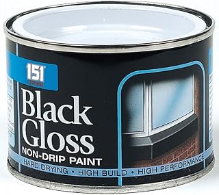151 Gloss Non-Drip Paint 180ml Black