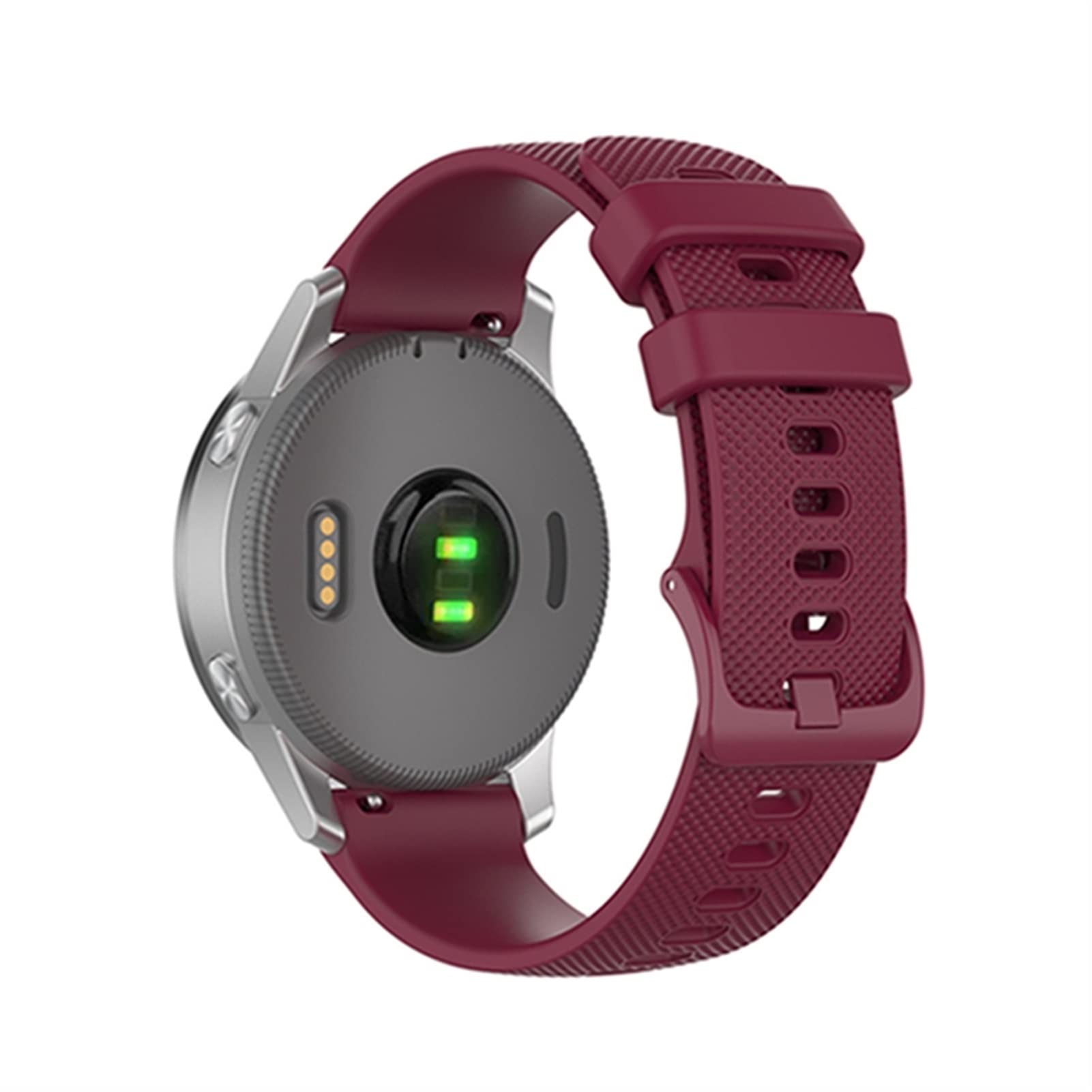 Correa de silicona con pasador rápido para smartwatch de 20 y 22mm 8
