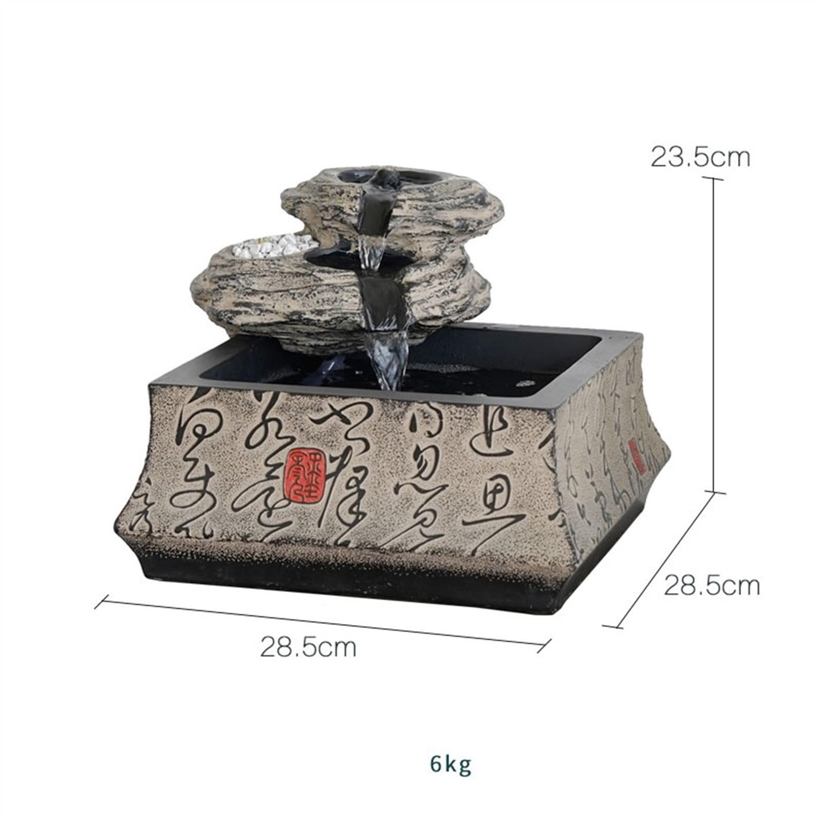 Fuentes de Mesa Adornos De Agua Sala Estar Oficina