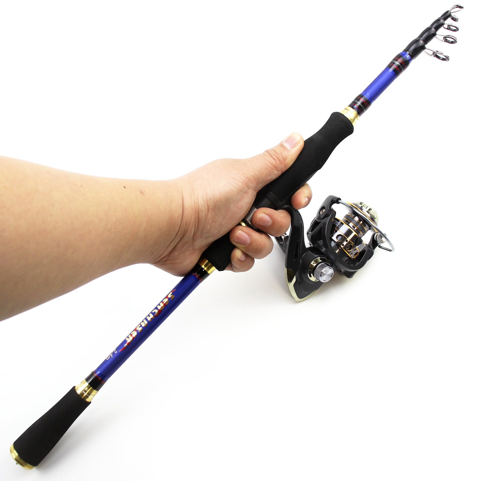 Best Frog Rods For Bass Fishing – Panfish Rod Fishing Rod and Reel Combination, Carbon Shrinkage ...