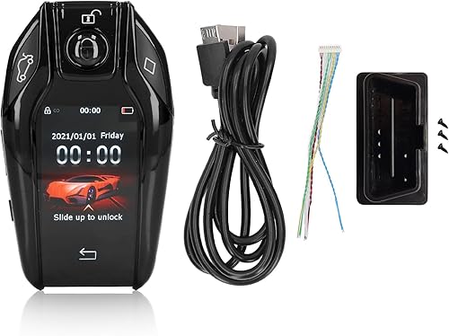 Miniatura 6 de Pantalla táctil LCD universal TK800+, llave remota sin llave, botones físicos y táctil, entrada sin llave, cerradura de puerta y elevación de