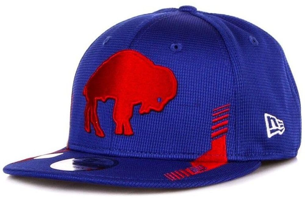 New Era Buffalo Bills Throwback 2021 NFL Sideline 9FIFTY - Cappellino con visiera, taglia S/M