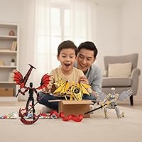 Vista 7 de T13 Figure & Titan 13 Toys Yellow（3D Printed Action Figures Assembly Completed）（Multi-Jointed Movable）（Angel Designs Includes Various Accessories）