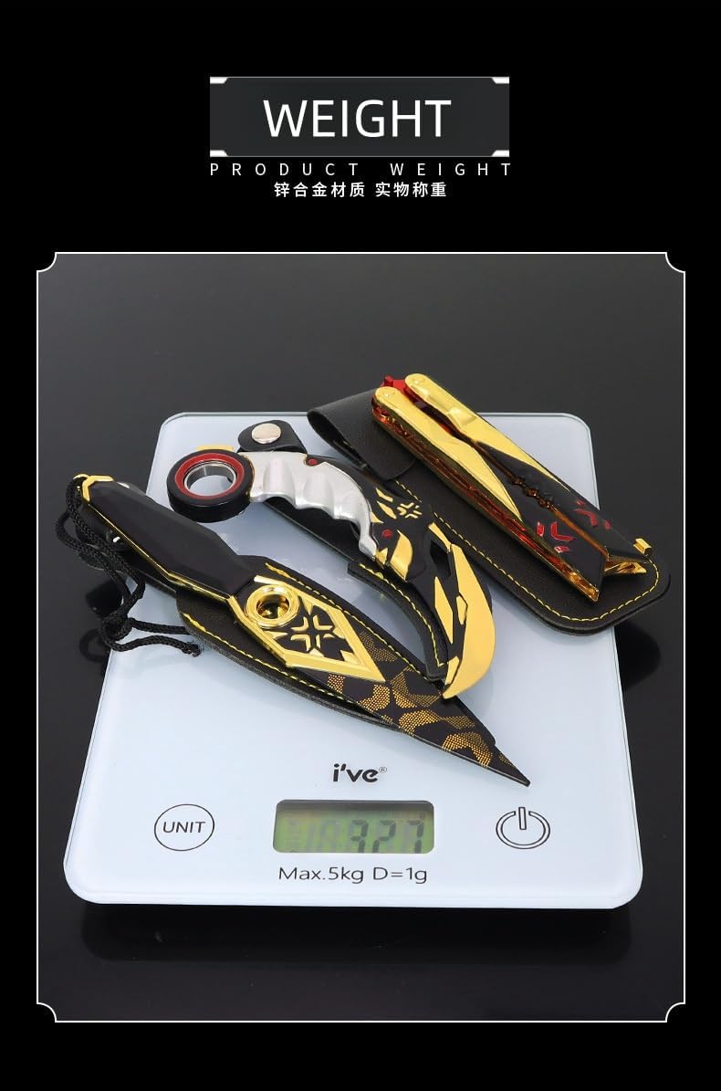 UGLYAF Valorant Karambit Knife Champion Set - Claw Knife Model (2023 Champion Box Set)
