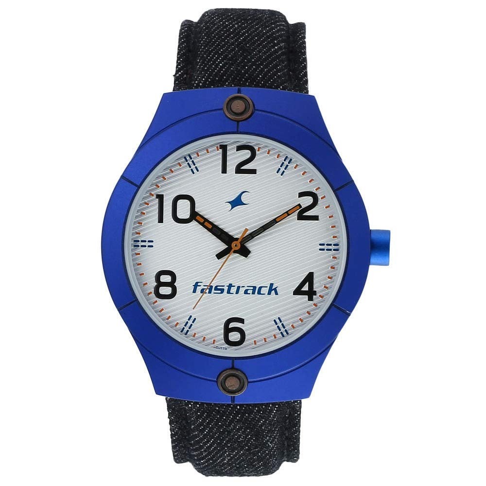 Fastrack Mens Analog White Dial Black Band Fabric Watch (B07N3R7M3M) Amazon Price History, Amazon Price Tracker
