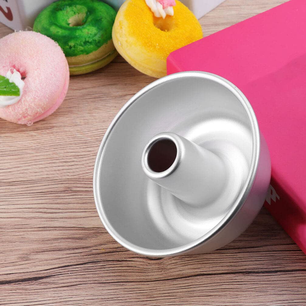 IMIKEYA Aluminium-Ringform Antihaftbeschichtet Geriffelte Rohrform Angel Food Rohrform Brownies-Dessert-Backform Für Buntelet Bavarois