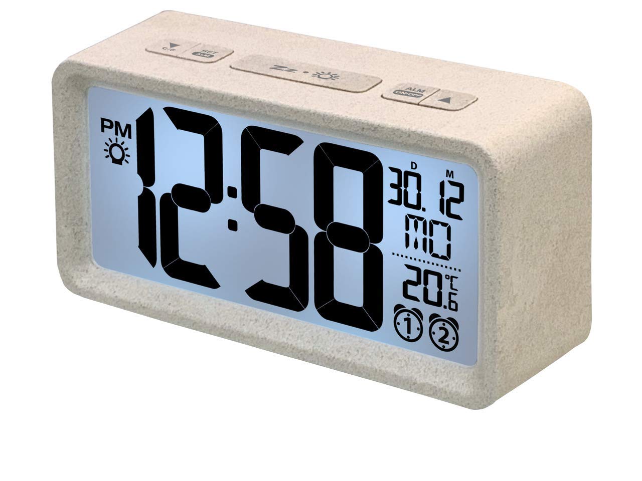Technoline Gigital alarm clock, 124 x 67 x 40 mm.