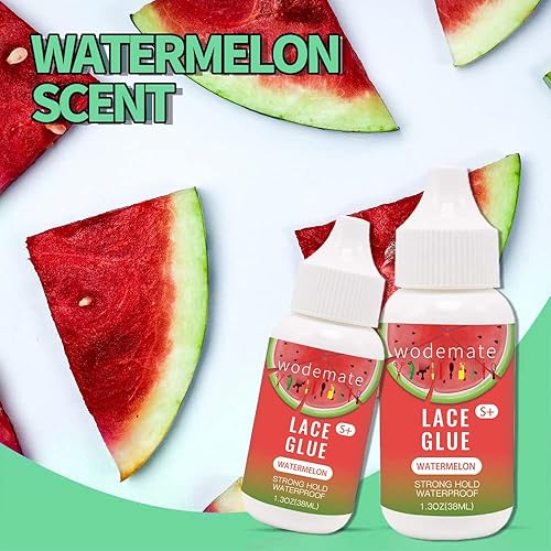 Miniatura 7 de Pegamento adhesivo para el cabello para pelucas de encaje frontal, pegamento de agarre fuerte para pelucas y sistemas de cabello, unión invisible,