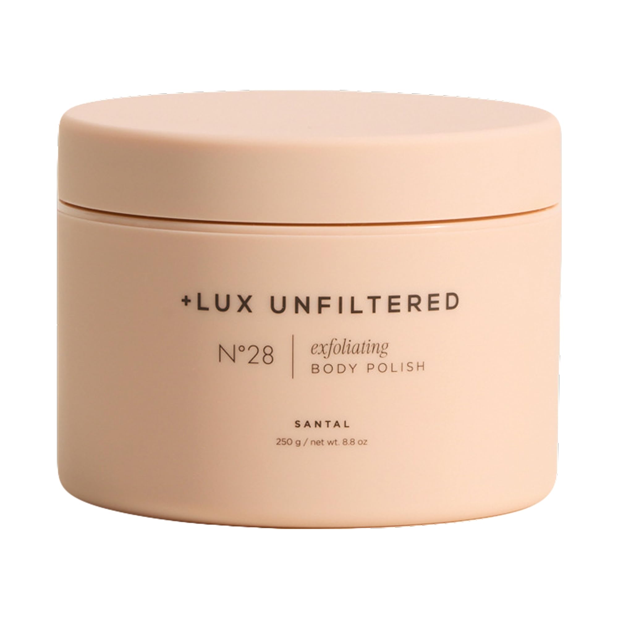 + Lux Unfiltered - N°28 Nude Beach Exfoliating Body Polish Santal