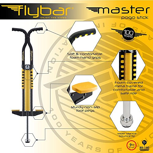 Flybar Foam Master Pogo Stick (Yellow/Black)