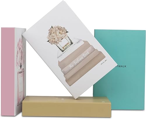 Miniatura 22 de Luxe Large | 4 libros decorativos para decoración del hogar | Decoración de libros de mesa auxiliar | Libros falsos para decoración | Decoración de