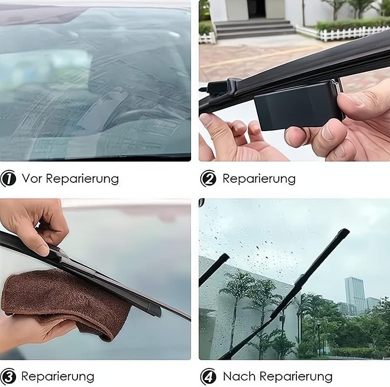 Miniatura 5 de Ximimark 2 piezas de reparación de limpiaparabrisas de automóvil para limpiaparabrisas