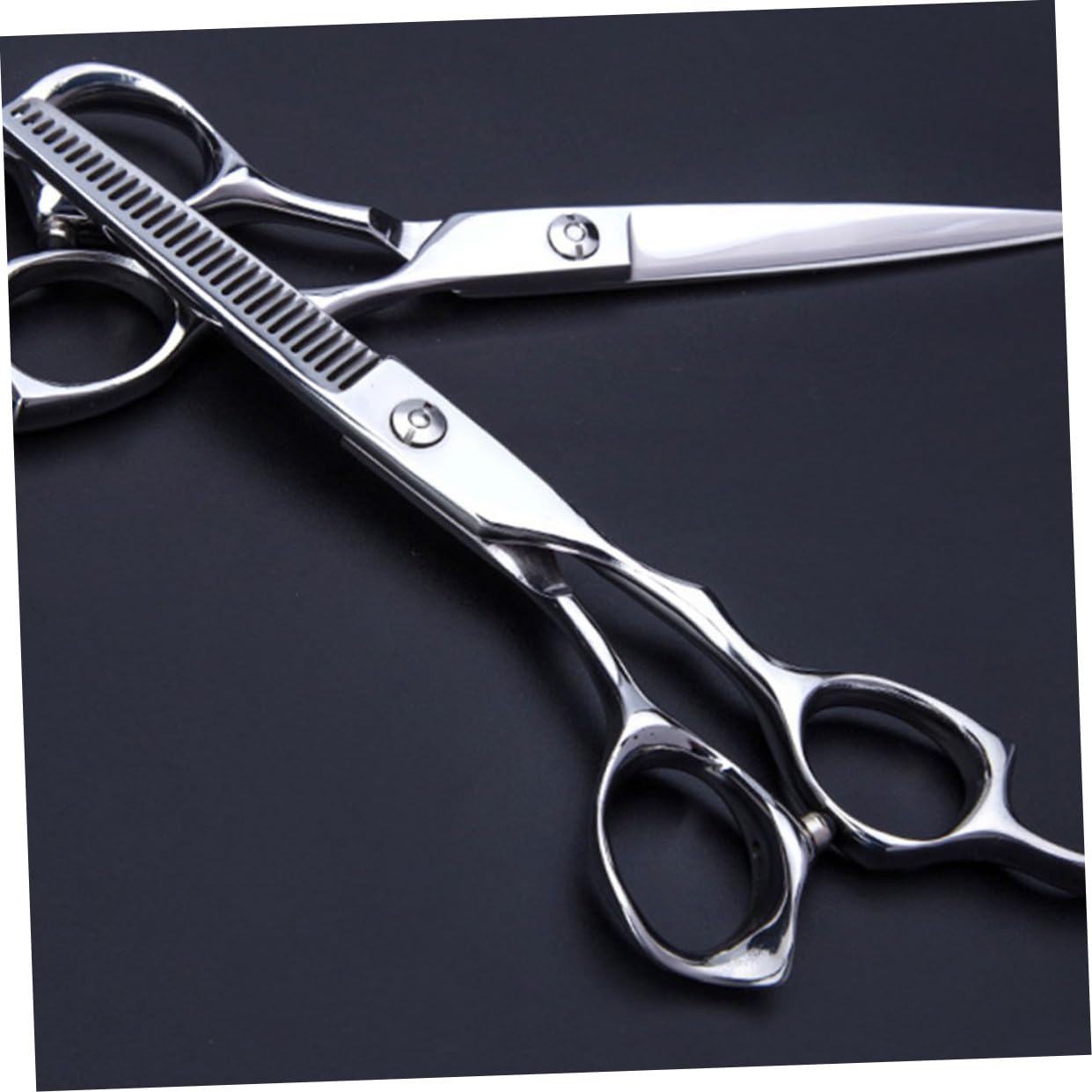 UKCOCO Tijeras Para Cortar El Cabello Tijeras De Acero Inoxidable Herramientas Para Cortar y Peinar El Cabello Sin Aceite Para Uso Peluquería o Barbería