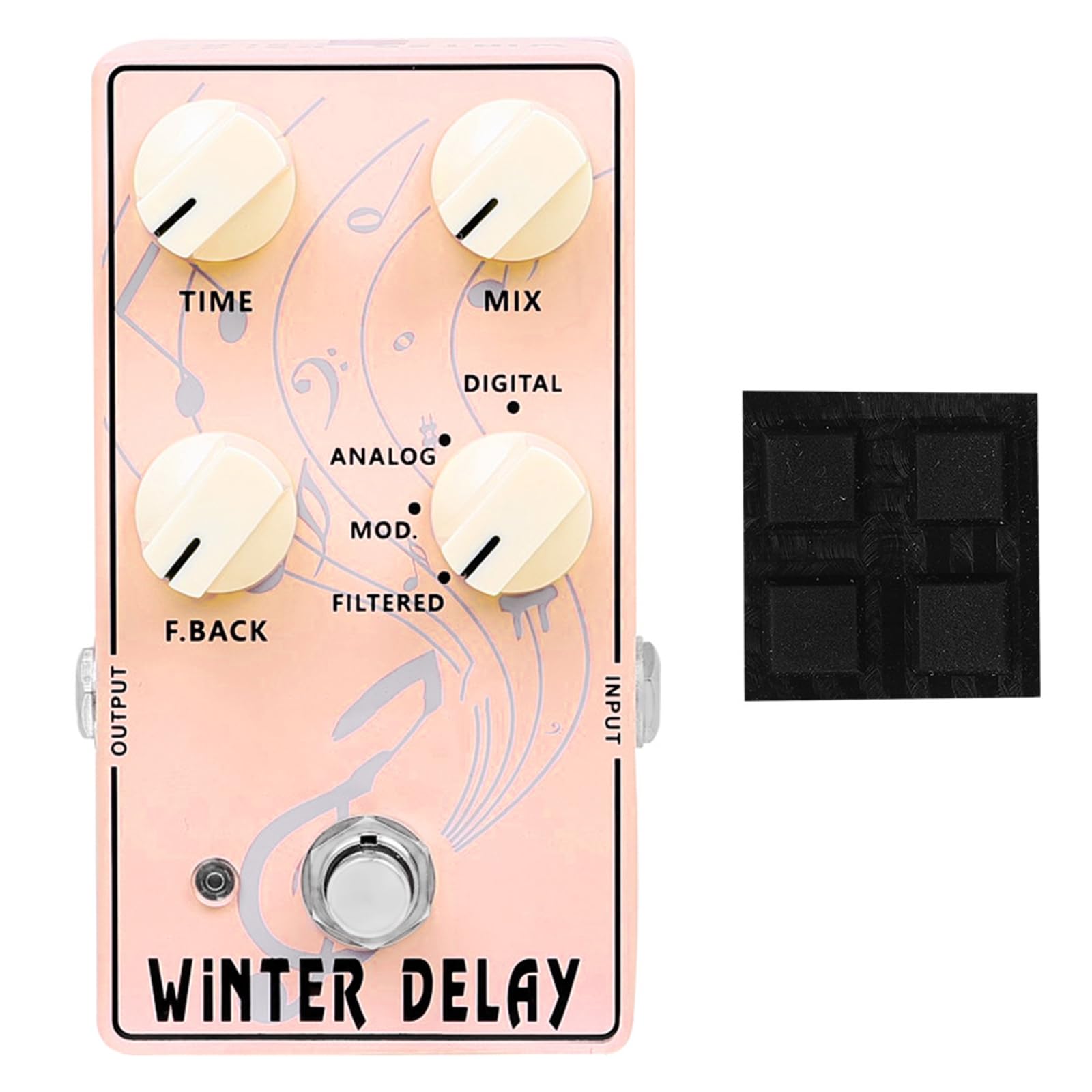 Fortschrittliche Stompbox für E-Gitarre, Soundeffekte, Verzerrung, Reverbs, Verzögerung, Gehäuse, tragbares Zubehör, kompakt und straßentauglich, Studio/Bühne