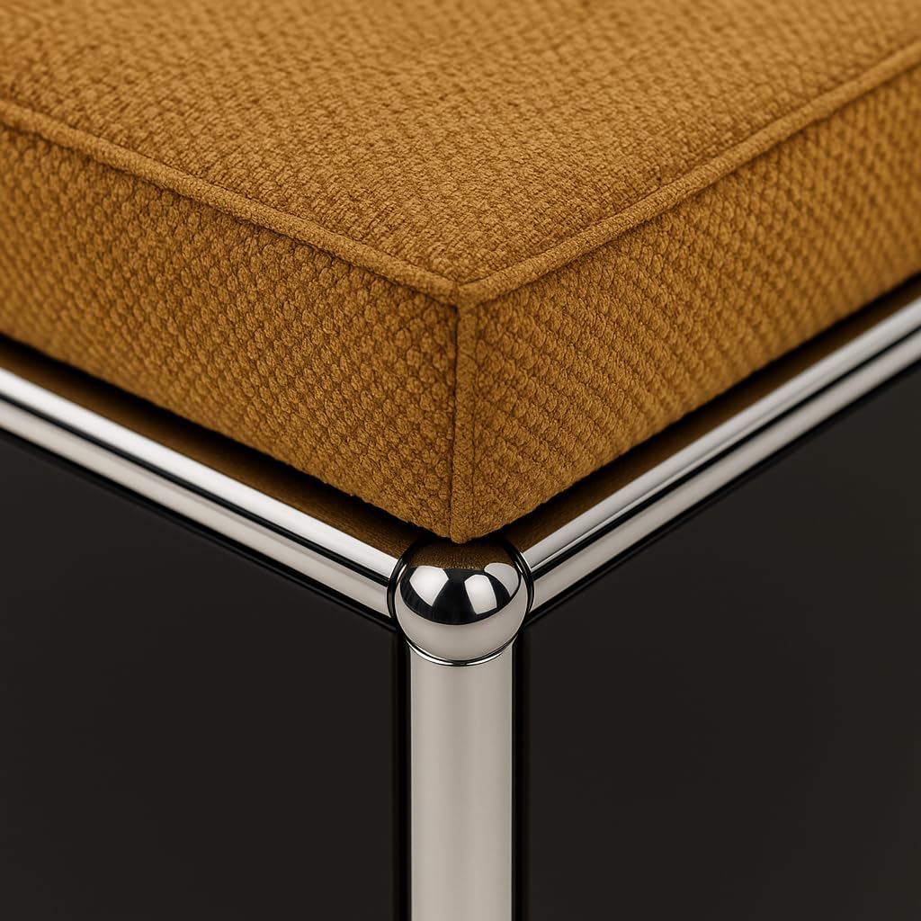 Sitzkissen kompatibel mit USM Haller 75x35x8 cm Mitternachtsblau | Passend für USM Haller · Polyester-Bezug abnehmbar & waschbar (30°C) · Schaumstoff-Füllung · Antirutsch · 9 Farben