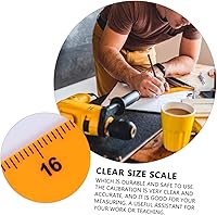 Vista 8 de STOBOK Barra de medidor de enseñanza de plástico para aula, herramienta de medición escolar, regla de pizarra de matemáticas, regla de enseñanza