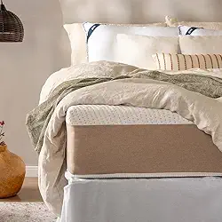 Colchão King Guldi Massageador Quântico Molas Ensacadas (30x193x203) Branco e Bege