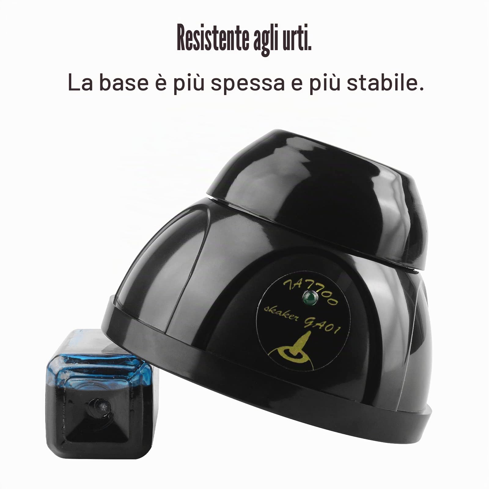 Vortex - Mixer per pittura per saloni di manicure, pittori e hobbisti, potente mini shaker da 5200 giri/min, mixer multiuso a vortice