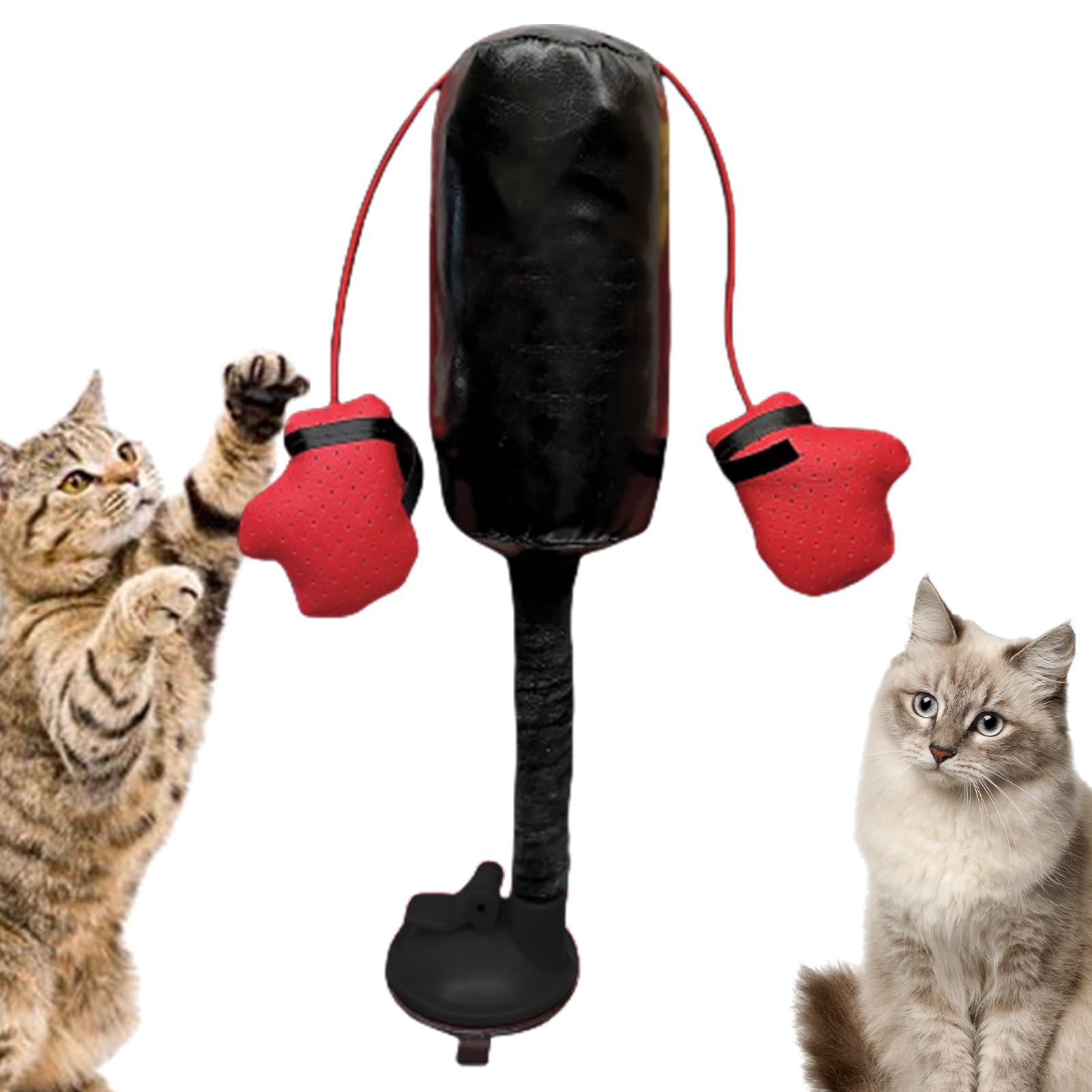 Sac de Frappe pour Chat, 14 x 29 cm Ca-TS Boxing Ba-GS Toy, Ca-t Punch Ba-g, C-at Jouet d'exercice, créatifs pour Chaton, sûrs, Jouet d'exercice interactif pour Animaux de
