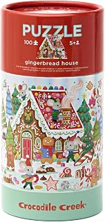 100 pc Canister Puzzle/Gingerbread House
