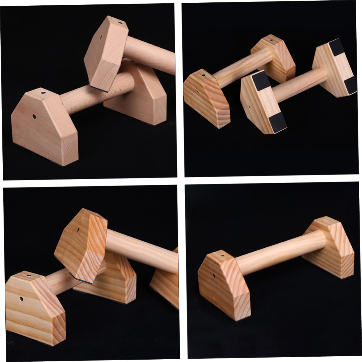 Mikikit Efficient Stands Home Exercise Equipment Pushup Holders for Arm Strength Training