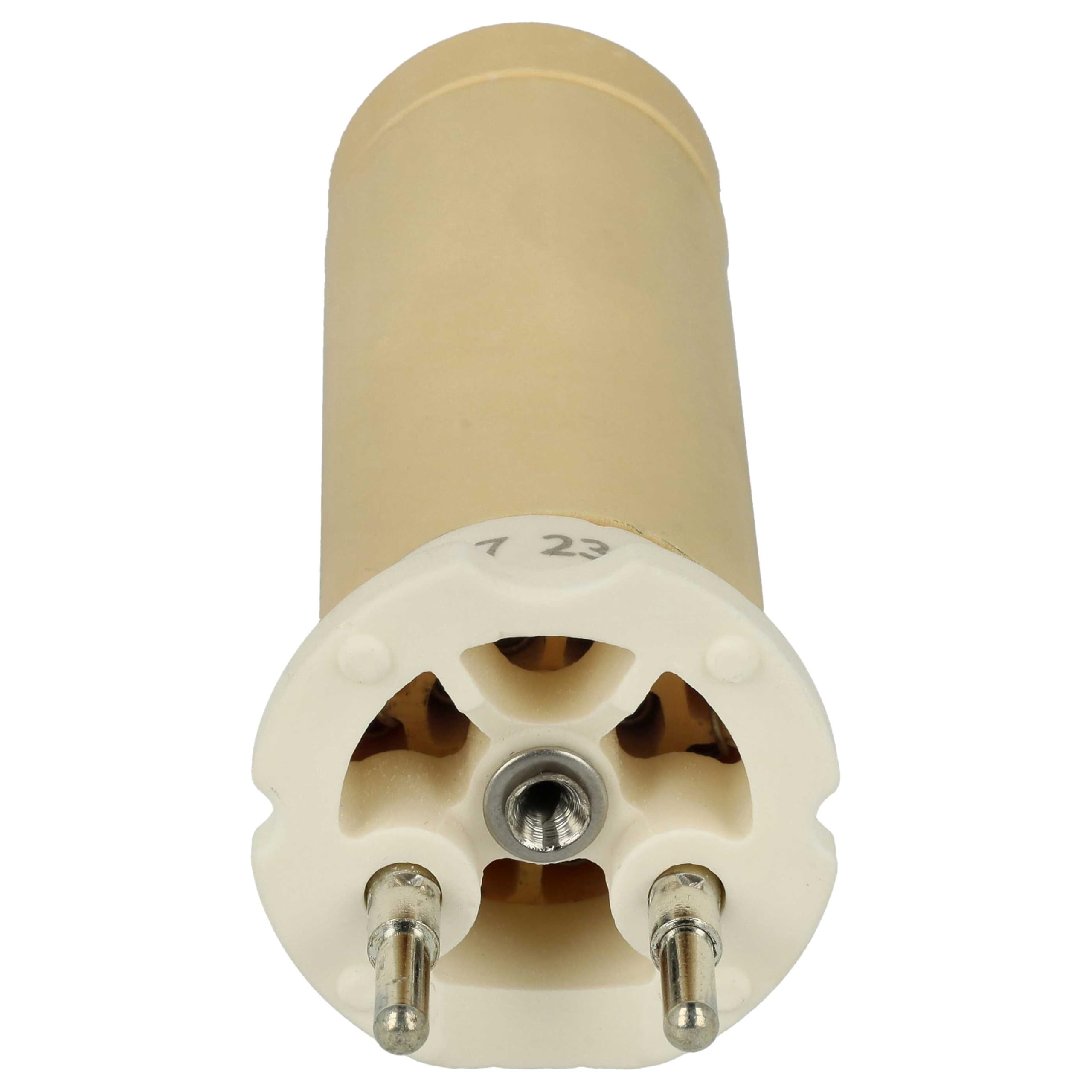 vhbw 3x Elemento calefactor reemplaza Leister 142.717 para pistola de soldadura - 1550 W, Cerámica, 2,6 x 9,1 cm