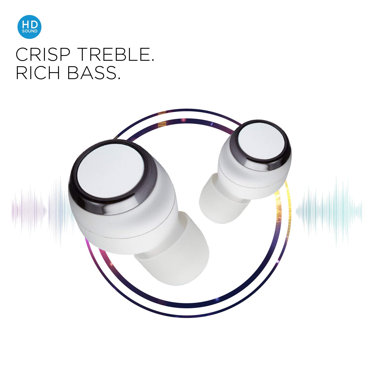 Truly Wireless Bluetooth in Ear Earbuds 