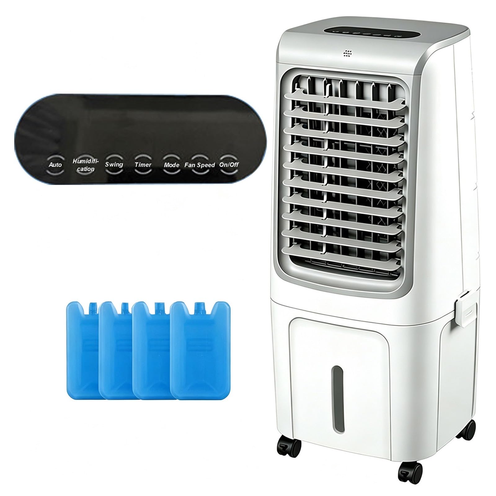 Swamp Cooler, Evaporative Air Cooler, Windowless Portable Air Conditioner