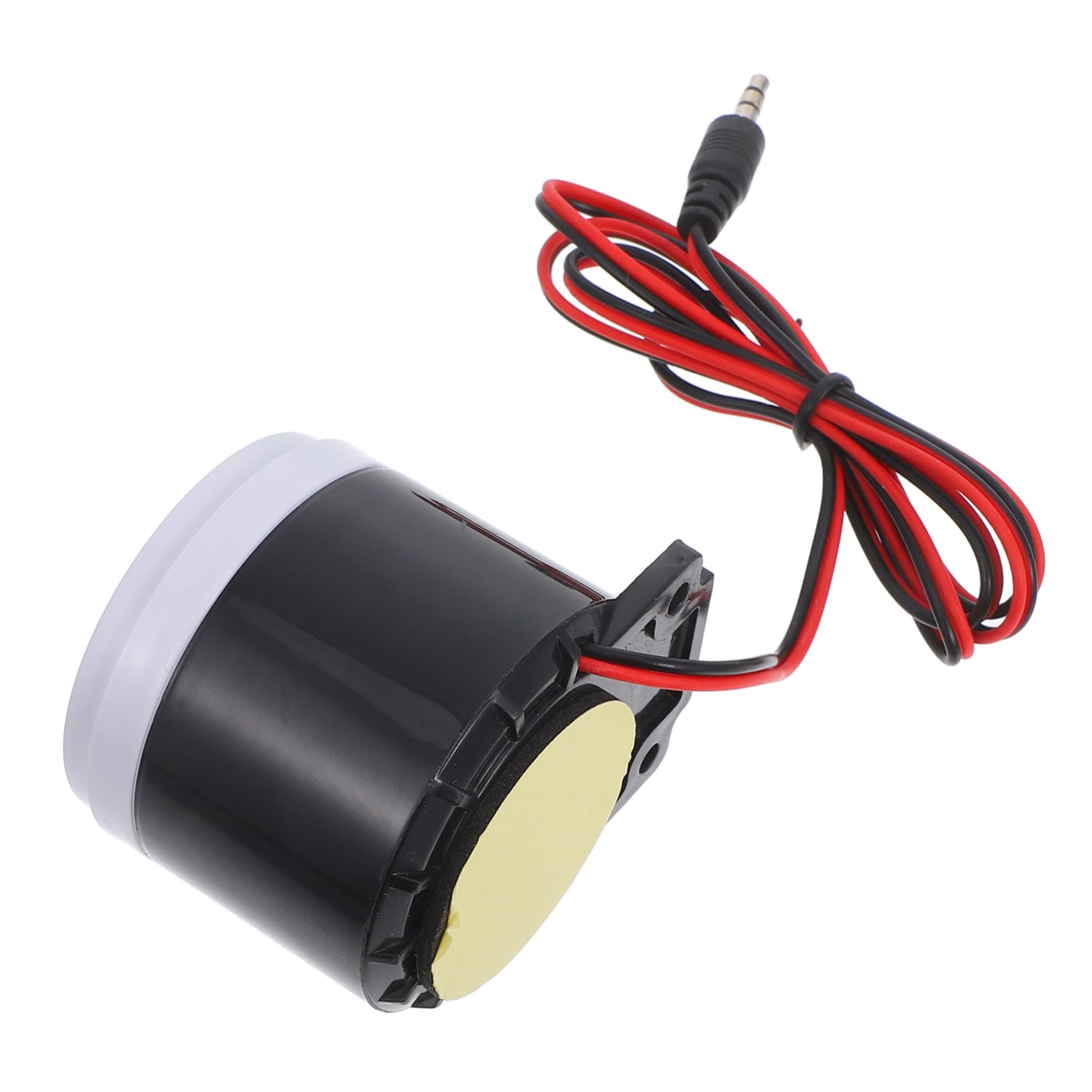 MUCKLILY Wired Mini Horn Alarm System for Home Security Loud Sound Continuous Warning Strobe Multi Functional Doorbell Alert Device Theft Prevention Easy Operation