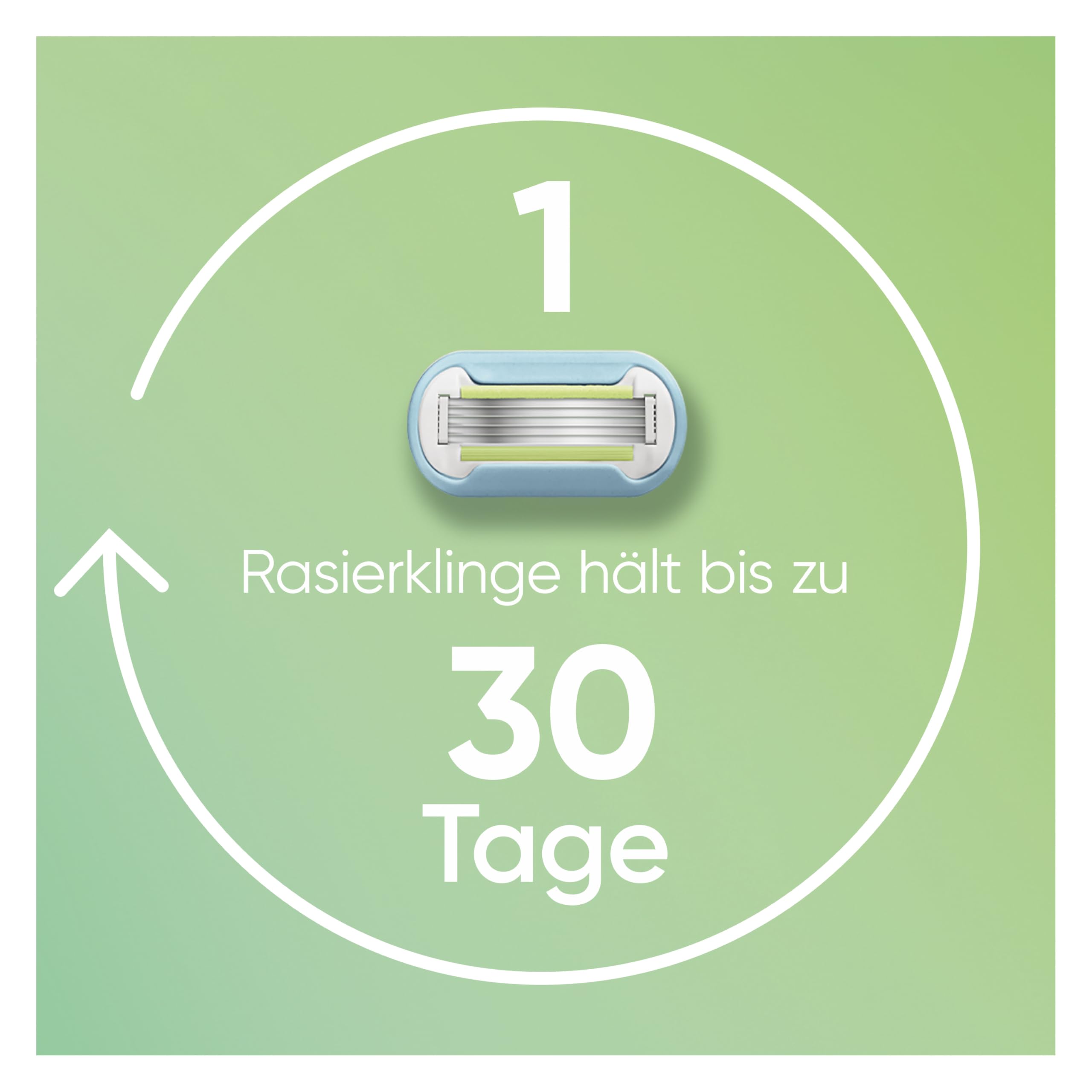 Gillette Venus Extra Smooth Rasierklingen Damen, 8 Original Ersatzklingen für Rasierer mit ihren 5 Klingen Eine Langanhaltende Rasur