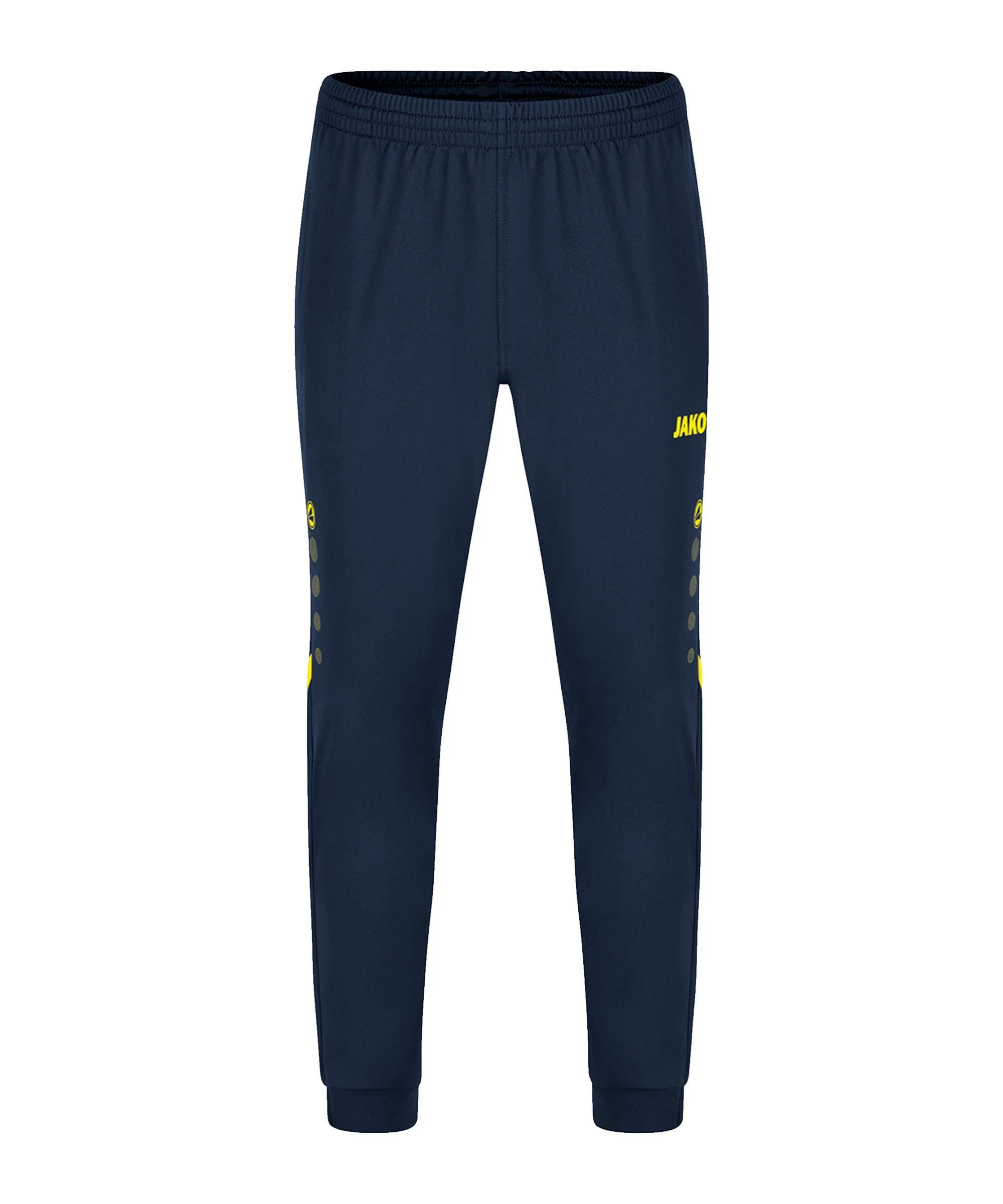 JAKO Challenge Men's Polyester Trousers Challenge Navy/Neon Yellow