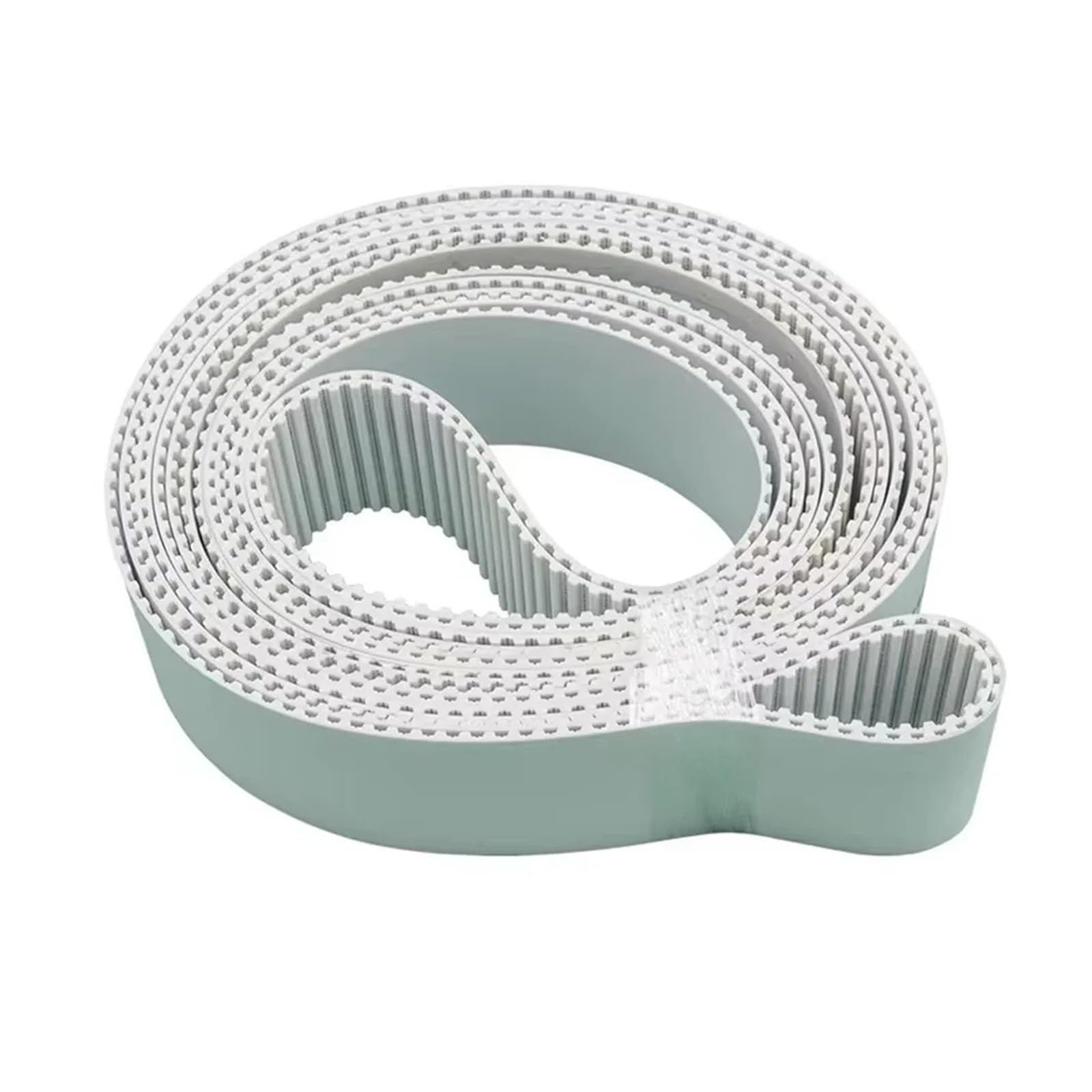 WKAIYUAN PU T5 Timing Belt Width 10/15/20/25mm T5 White Polyurethane Perimeter 605-800mm Closed Loop Gear Belt(T5-625mm,25mm)