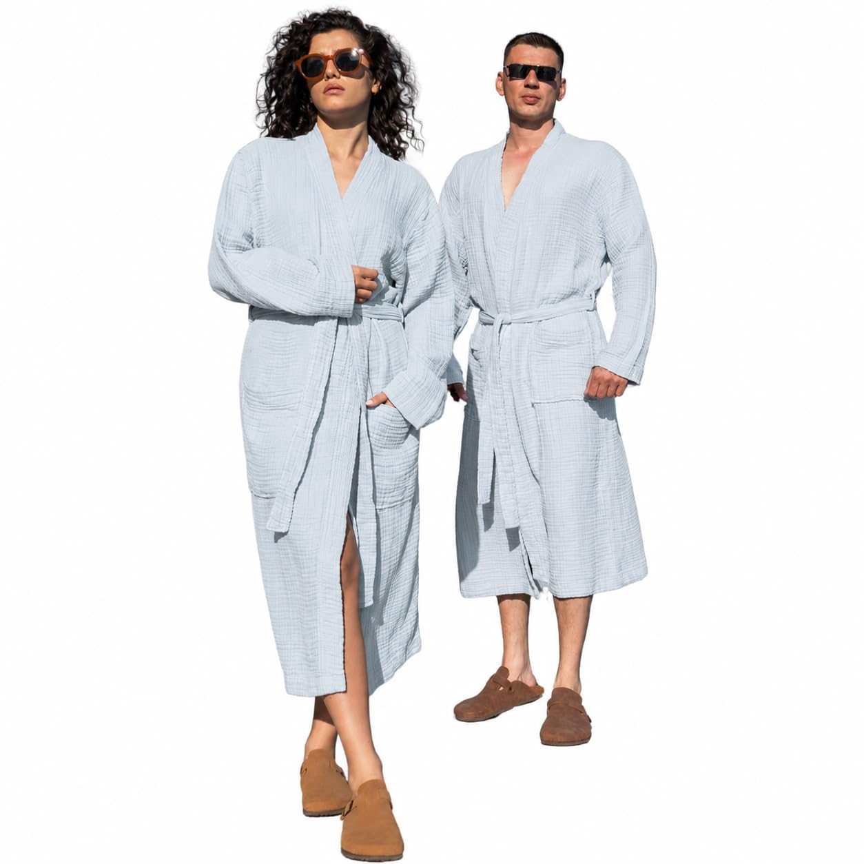 Muslin Unisex Bathrobe